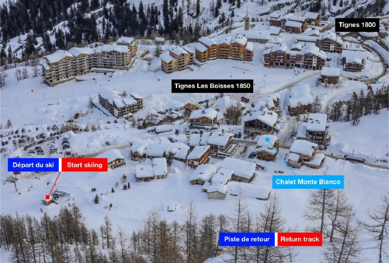 فيلا Chalet Monte Bianco تينْيِ المظهر الخارجي الصورة